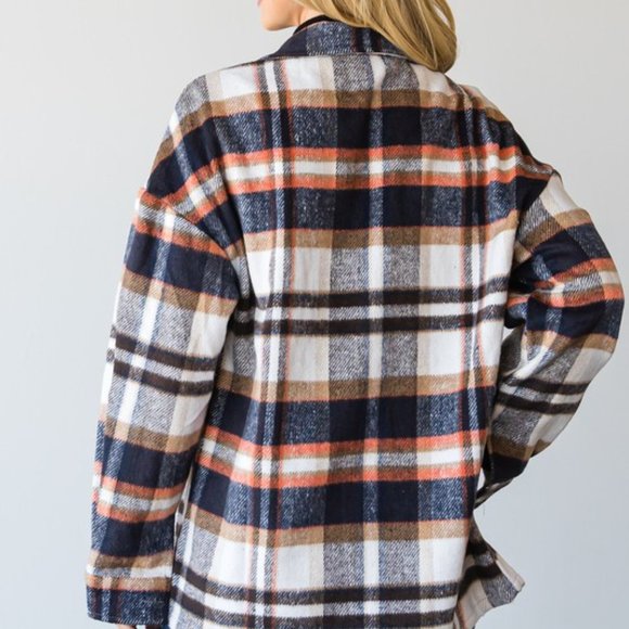 Plaid Shacket - Picture 3 of 6